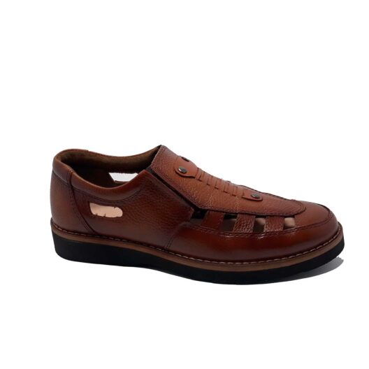 کفش تابستانی مردانه چرم طبیعی c701